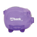 Translucent Purple Classic Piggy Bank